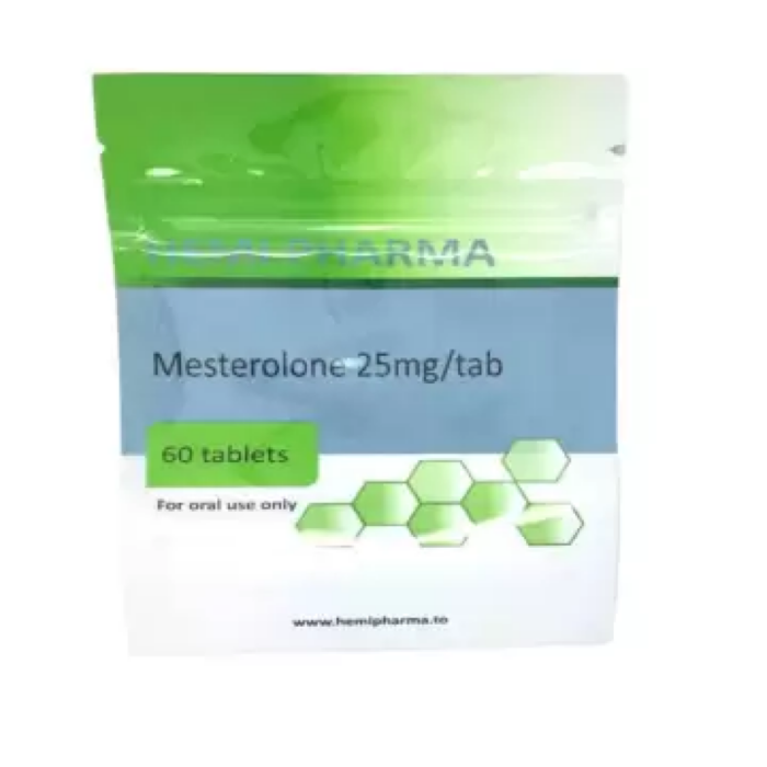 MESTEROLONE - 60 TABS (25 MG/TAB)